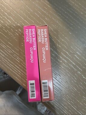 Shea Butter Babassu Peptide Lip Treatment - Pink & Mauve
